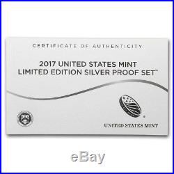 2017 US Mint Limited Edition Silver Proof 8 Beautiful Coins Set American Eagle