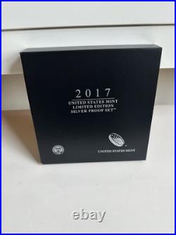 2017 US Mint Limited Edition Silver Proof Set (17RC) Includes COA