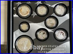 2017 US Mint Limited Edition Silver Proof Set (17RC) Includes COA