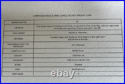 2017 US Mint Limited Edition Silver Proof Set (17RC) Includes COA