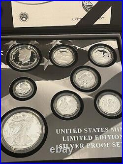 2017 US Mint Limited Edition Silver Proof Set 8 Coins