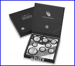 2017 US Mint Limited Edition Silver Proof Set with American Eagle OGP/COA NICE