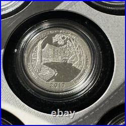 2017 US Mint Ltd Edition Silver Proof Set Silver Coins x8 OGP & COA (90598)