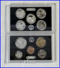 2017 US Mint Silver Proof Set Complete Box COA 90% Silver Coins S Mint