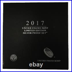 2017 United States Mint Limited Edition Silver Proof Set