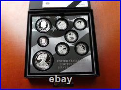 2017- United States Mint Limited Edition Silver Proof Set Pristine OGP free ship