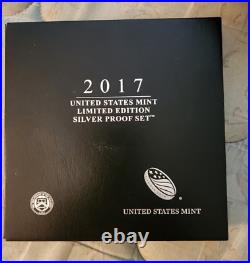2017 s 8-piece limited edition silver proof set