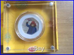 2018 Brand New Out Paddington Bear At The Palace 50p Silver Proof The Second One