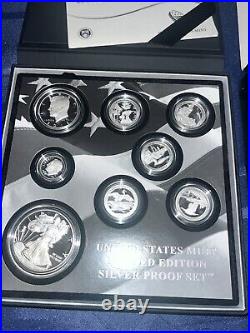 2018 Limited Edition SILVER Proof Set with Original Packaging & COA