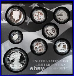 2018 Limited Edition Silver Proof Set OGP 2XV7