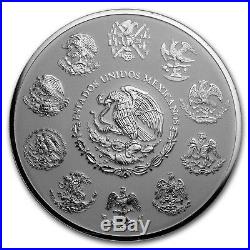 2018 Mexico 2-Coin Silver 2 oz & 5 oz Reverse Proof Set SKU#173390
