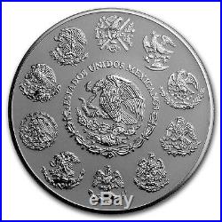 2018 Mexico 2-Coin Silver 2 oz & 5 oz Reverse Proof Set SKU#173390
