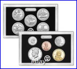 2018 S SILVER Proof Set Original Box & COA 10 Coins 90% Silver? FROM US MINT