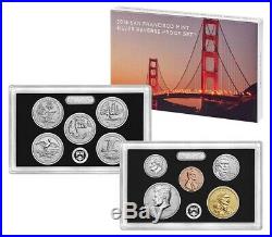 2018 S San Francisco Mint Silver Reverse Proof Set, Limited Mintage, SOLD OUT