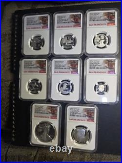 2018 S Silver Us Mint Set. Limited Edition First Release. Ngc Pf70 Ultra Cameo