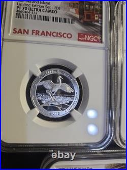 2018 S Silver Us Mint Set. Limited Edition First Release. Ngc Pf70 Ultra Cameo