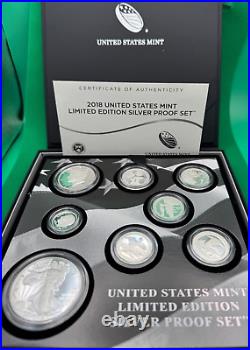 2018-S U. S. Mint Limited Edition Silver Proof Set