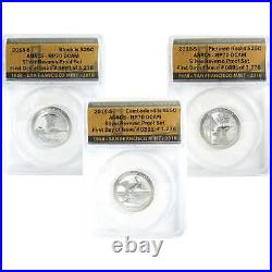 2018 S U. S. Mint Silver Reverse Proof Set RP 70 DCAM ANACS SKUCPC9416