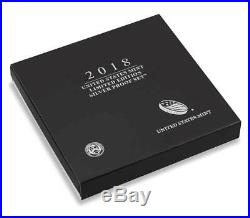 2018 S US Mint Limited Edition Silver Proof 8 Coin Set (18RC)