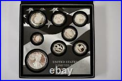 2018-S US Mint Limited Edition Silver Proof Set With Original Box & COA
