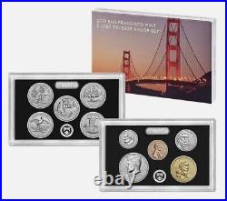 2018-S US Mint Silver Reverse Proof Set 10 Coins with Box & COA Beautiful