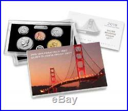 2018 Silver Reverse Proof Set San Francisco US Mint