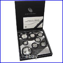 2018 U. S Mint Limited Edition Silver Proof 8 Piece Set Collectible OGP COA