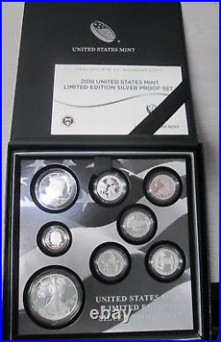 2018 US Mint Limited Edition SILVER Proof Set