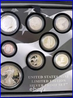 2018 US Mint Limited Edition Silver Proof Set Dime, Quarters, Half, Silver Eagle 2018 US Mint Limited Edition Silver Proof Set Dime, Quarters, Half, Silver Eagle