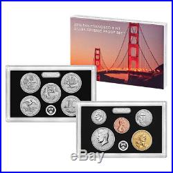 2018 US Mint San Francisco Silver Reverse Proof Set (18XC)