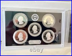 2018 US Mint Silver Proof 10-Coin Set with Box and COA
