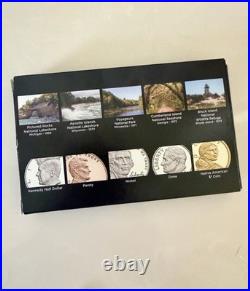 2018 US Mint Silver Proof 10-Coin Set with Box and COA