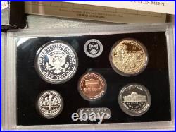 2018 US Mint Silver Proof Set with 10 Coin OGP and COA 102222 06ek