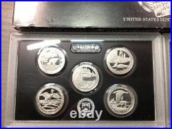 2018 US Mint Silver Proof Set with 10 Coin OGP and COA 102222 06ek