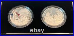 2018 WWI Centennial Commemorative Silver Dollar & Army Medal Set with COA & OGP