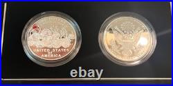 2018 WWI Centennial Commemorative Silver Dollar & Army Medal Set with COA & OGP