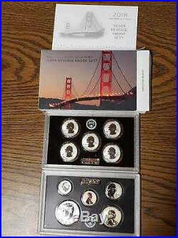 2018-s San Francisco Mint Silver Reverse Proof Set, Sold Out-limited Mintage