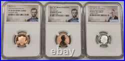2019 3-Coin PF69 Set- 1ST W Reverse PF Cent, 1ST. 999 Silver Dime + 2019-S Cent 2019 3-Coin PF69 Set- 1ST W Reverse PF Cent, 1ST. 999 Silver Dime + 2019-S Cent