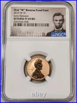 2019 3-Coin PF69 Set- 1ST W Reverse PF Cent, 1ST. 999 Silver Dime + 2019-S Cent 2019 3-Coin PF69 Set- 1ST W Reverse PF Cent, 1ST. 999 Silver Dime + 2019-S Cent