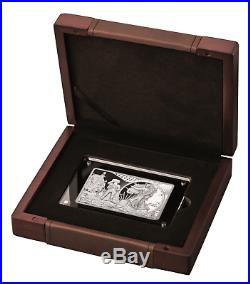 2019 3oz 50th Anniv. APOLLO 11 American Silver Eagle 999 Coin/Bar Set Box/COA