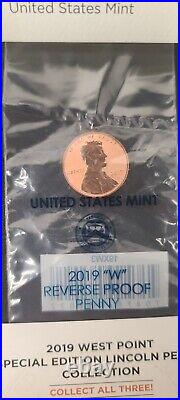 2019 Complete Coin Set, Silver, Proof, Uncirculated! All 3 Pennys Included