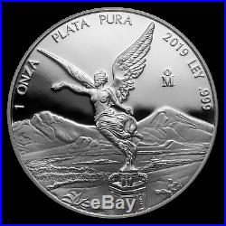 2019 Mexico 2-Coin Silver Libertad Set Proof/Reverse PR-70 PCGS SKU#186738
