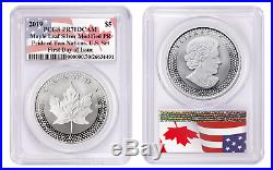 2019 PRIDE OF TWO NATIONS SET PCGS REVERSE PR70 FIRST DAY OF ISSUE FLAG Pop 250