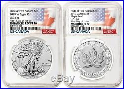 2019 Pride Of Two Nations Limited Edition Coins Set Ngc Pf 70 F. D. I 8764563-156