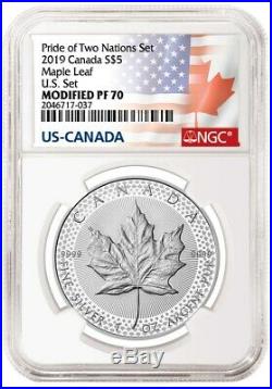 2019 Pride of Two Nations Limited Edition Two-Coin Set NGC PF70 FIRST RELEASE
