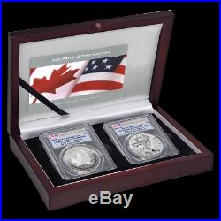 2019 Pride of Two Nations PCGS PR 70 DCAM Royal Canadian Mint Set