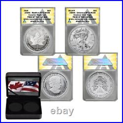 2019 Pride of Two Nations RCM Release 2 coin Silver set PR70