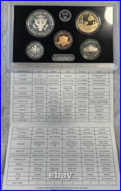 2019 S U. S. Mint 0.999 Silver Proof Set 10 Coins OGP/COA withReverse Proof W Cent