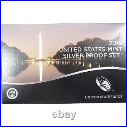 2019 S U. S. Mint Silver Proof Set 10 Piece Set. 999 Proof OGP