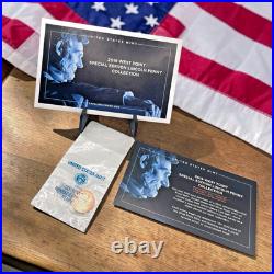 2019-S U. S. Mint Silver Proof Set with West Point Lincoln Penny (11 Coins)